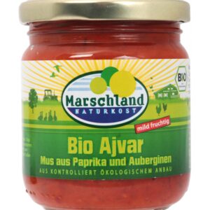 Ajvar bio mediu 200g Marschland Naturkost