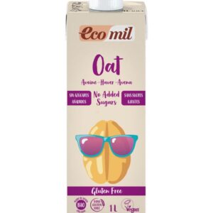 Bautura bio de ovaz fara gluten, natur, 1000ml Ecomil