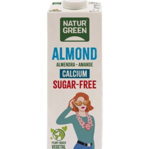 Bautura vegetala de migdale cu calciu, fara zahar, 1000ml Natur Green