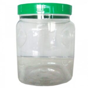 Borcan din plastic alimentar, 2000ml Pronat