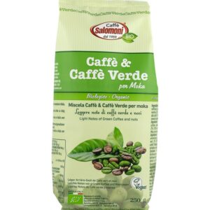 Cafea si cafea verde bio 250g Salomoni Cafe