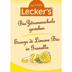 Coaja de lamaie bio, macinata, 15g Lecker's