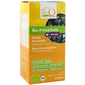 Drojdie primara bio cu aronia, 210ml livQ