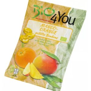 Dropsuri bio cu mango si portocale 75g Bio 4 You