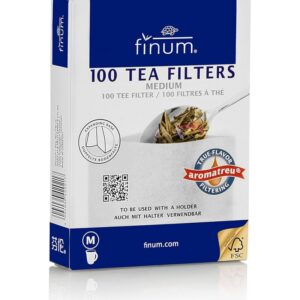 Filtre pentru ceai, marimea M, albe, 100 buc, Riensch&Held