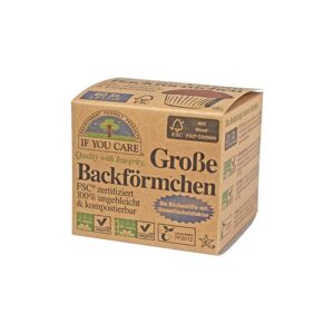 Forme de copt pentru briose, mari 6.3 cm, 60 bucati If You Care