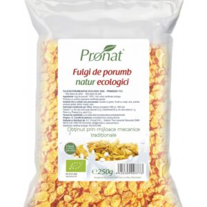 Fulgi de porumb natur, bio, 250g Pronat