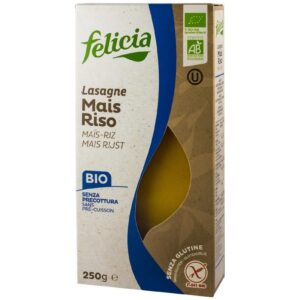 Lasagna bio malai si orez, 250g Felicia