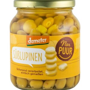 Lupin dulce bio si demeter, 340g Nur Puur
