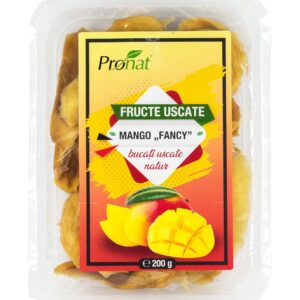 Mango Fancy Fructe uscate natur 200g Pronat