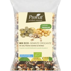 Mix seminte crocante bio, 110g Pronat
