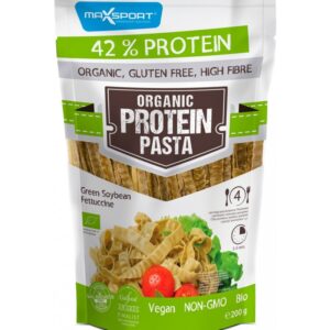 Paste bio de soia verde cu continut ridicat de proteine, 200g Max Sport