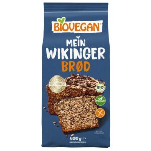 Premix bio pentru paine fara gluten "Painea vikingilor", 600g Biovegan