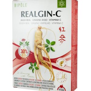Realgin-C Laptisor de matca, ginseng rosu si vitamina C, 200ml 20 fiole a 10ml Bipole