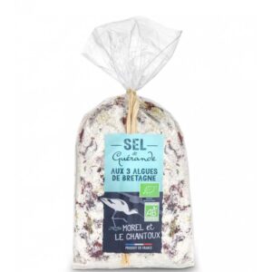 Sare celtica cu trei feluri de alge bio din Bretania, 250g L`Atelier du Sel