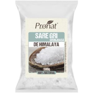 Sare de Himalaya gri grunjoasa 500g Pronat