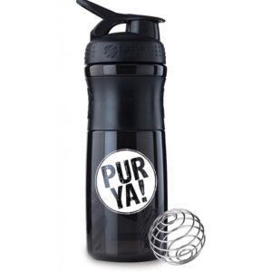 Shaker fitness pentru shake-uri proteice si bauturi 760ml Pur Ya