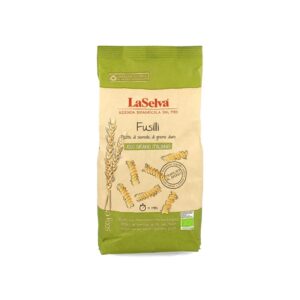 Fusilli bio din grau dur, 500 g LaSelva