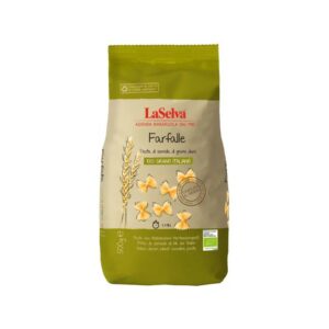 Farfalle bio din grau dur, 500g LaSelva