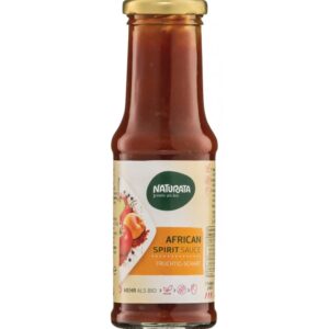 Sos bio iute in stil african, pentru barbeque, 210ml Naturata