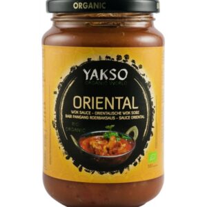 Sos bio oriental pentru wok, 350g Yakso