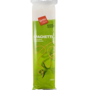 Spaghetti bio din grau dur, 500g Green Organics