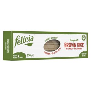 Spaghetti Bio din orez integral, 250g Felicia
