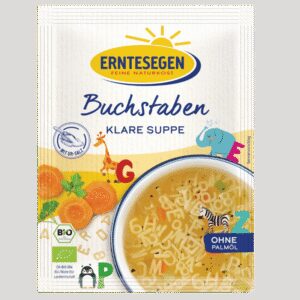 Supa clara bio cu litere, 42g erntesegen