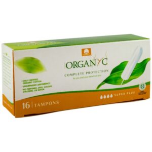 Tampoane Super Plus din bumbac organic 16 buc Organyc