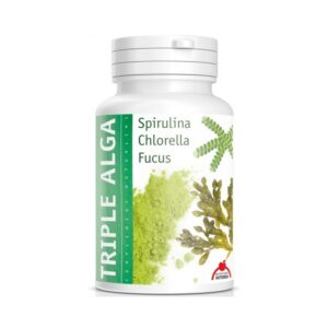 Triplu alge spirulina, chlorella, fucus, 46.8g Dieteticos Intersa