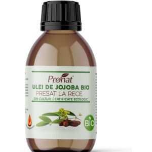 Ulei bio de jojoba presat la rece, 100ml Pronat