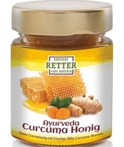 Miere cu turmeric bio 250g Retter