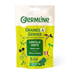 Linte verde pentru germinat bio 150g Germline