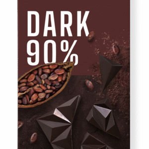 Ciocolata neagra 90% bio 60g Benjamissimo