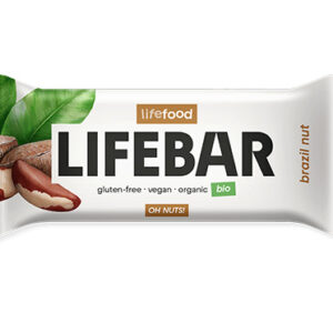 Baton cu nuci braziliene bio 40g Lifebar