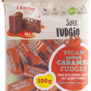 Caramele - aroma caramel sarat bio 100g Super Fudgio