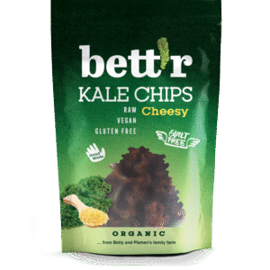 Chips din kale cu aroma de branza bio 30g Bettr