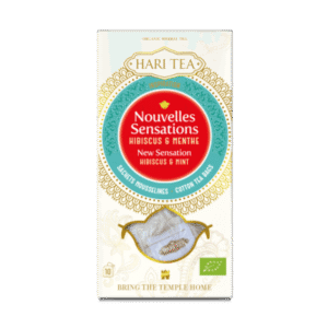 Ceai new sensation - hibiscus si menta bio 10dz x 2g 20g Hari Tea