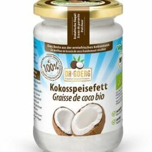Ulei de cocos premium dezodorizat pentru gatit bio 200ml Dr. Goerg