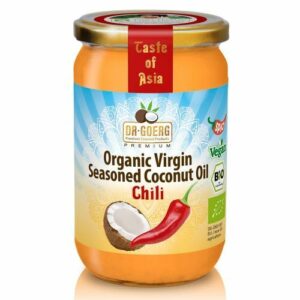 Ulei de cocos cu chilli bio 190ml Dr. Goerg