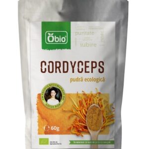 Cordyceps pudra bio 60g Obio