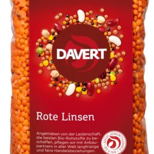 Linte rosie bio 500g Davert