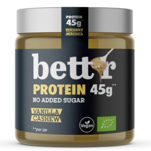 Crema proteica de caju si vanilie bio 250g Bettr