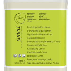 Detergent lichid pentru vase cu lamaie ecologic 10l Sonett